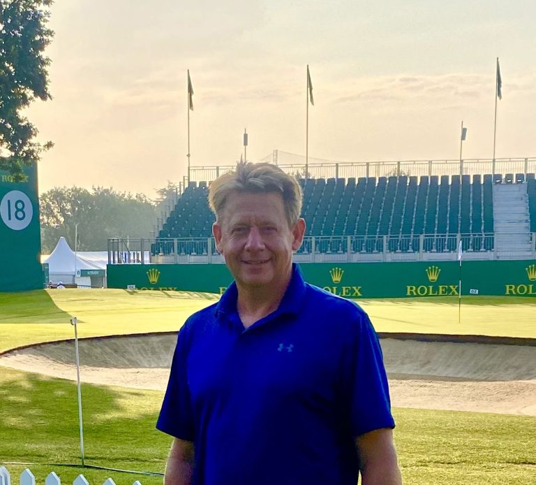 David Copsey Golf Professional Rolex Senior Open Sunningdale 2021 