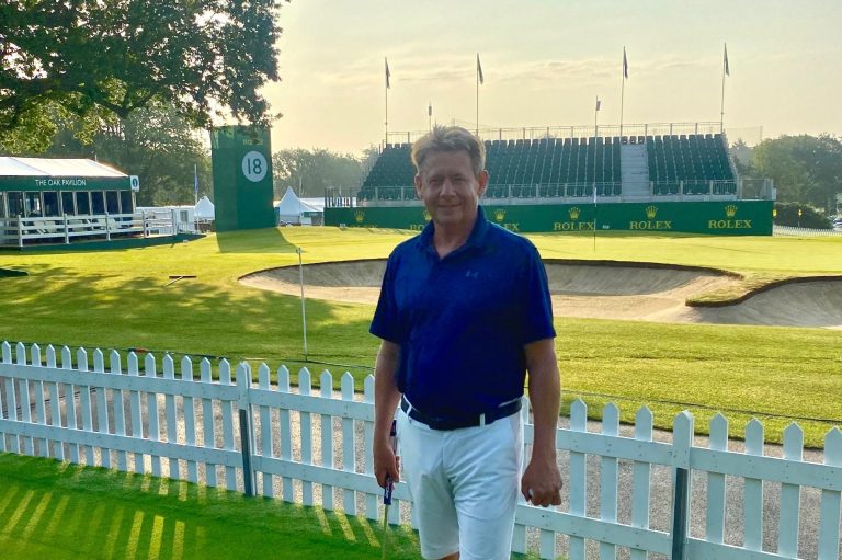 David Copsey Golf professional Sunningdale Rolex Senior Open 2021